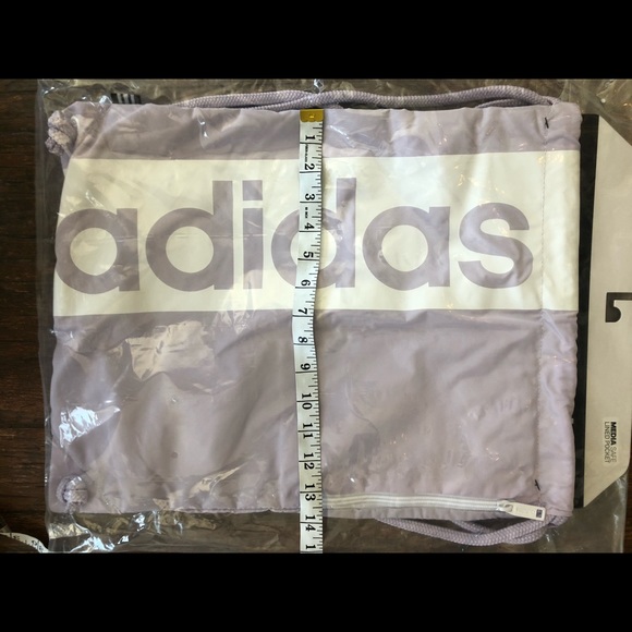 Adidas Light Drawstring Gym Backpack - Picture 4 of 4